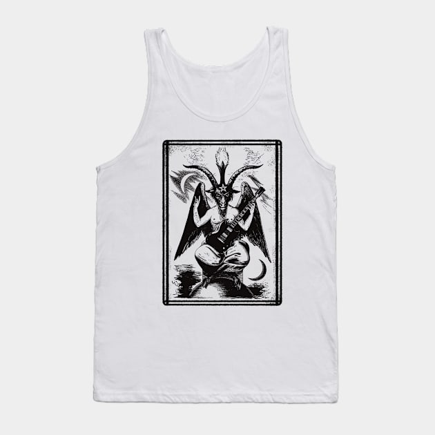 Baphomet sg guitar transparent Tank Top by Karloz